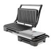 Grill e Sanduicheira Mallory Asteria Compact Preto/Prata 900W 110V